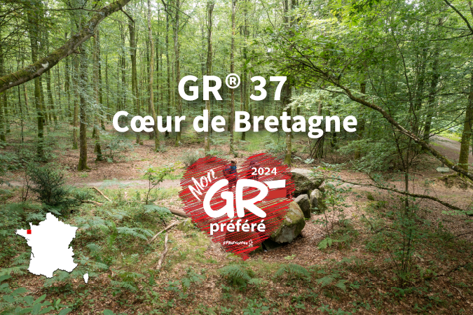 Le GR® 37 - Cœur de Bretagne remporte le concours Mon GR® préféré « nos GR® secrets »